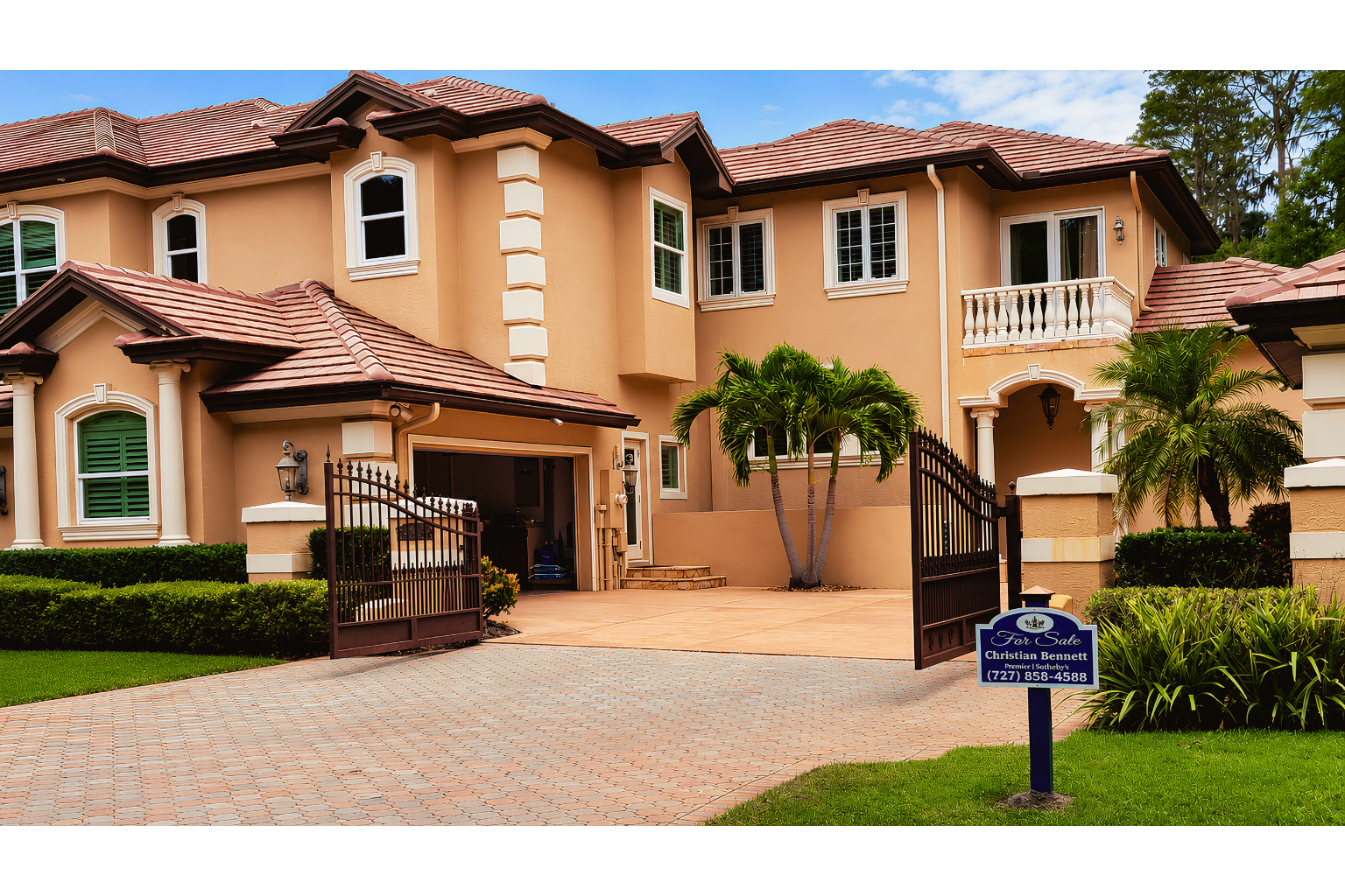 Professional sign installer working in HOA neighborhood